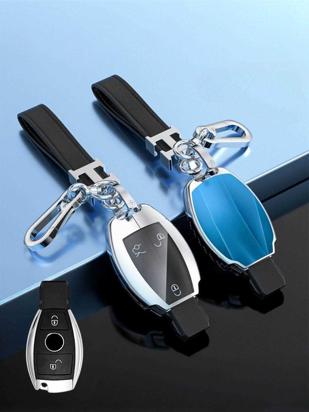 Visible Button Mercedes-Benz Key Protector Shell
