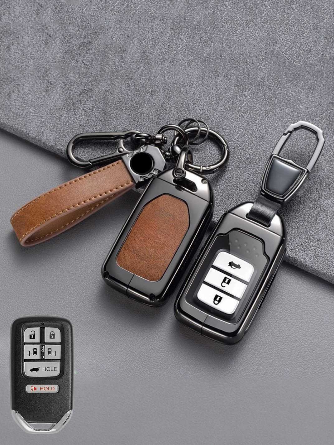 Premium Visible-Button Honda Key Shell