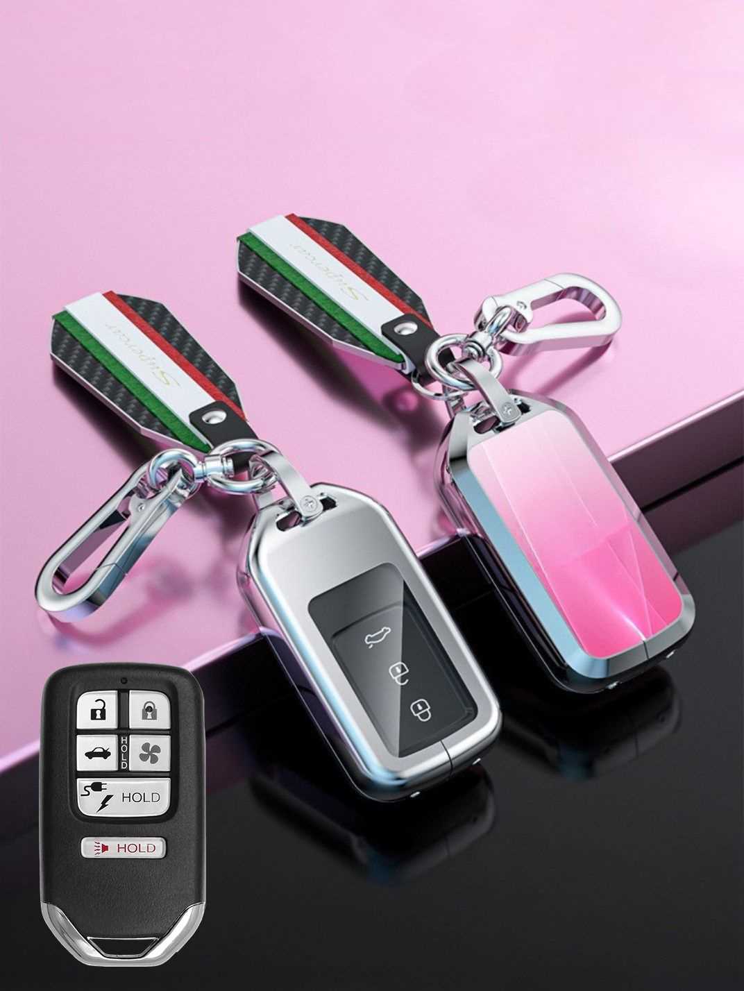 Visible Button Honda Key Protector Shell