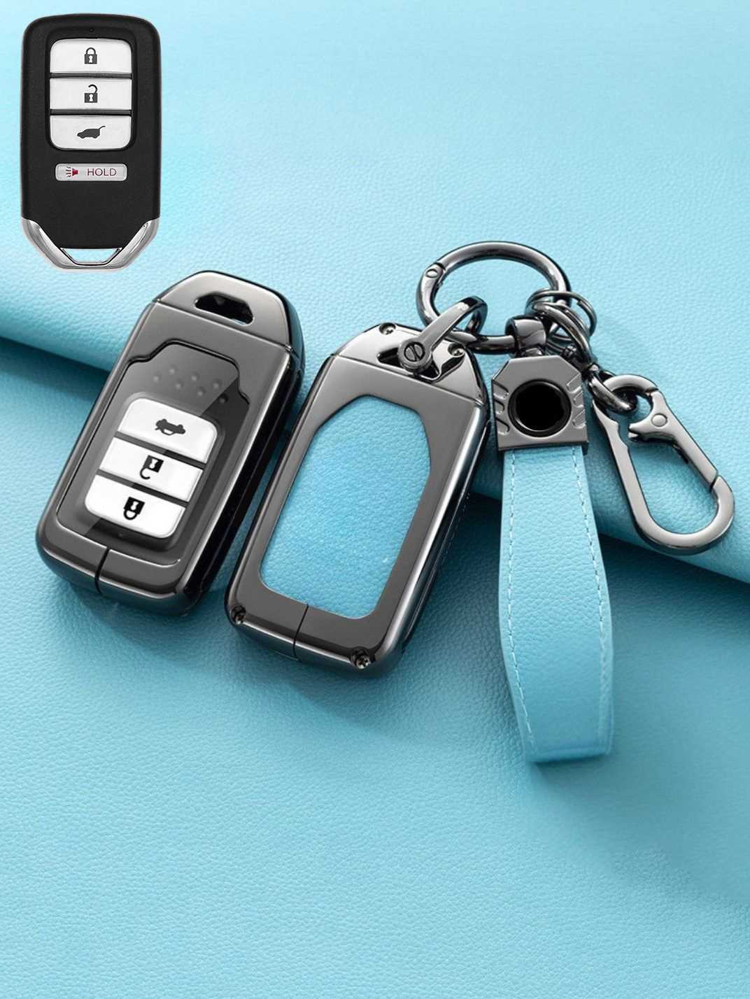 Premium Visible-Button Honda Key Shell