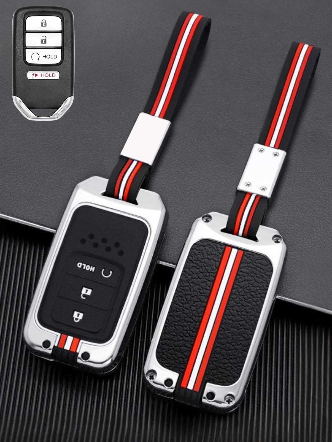 Premium Alloy Honda Key Fob Cover