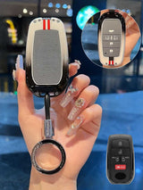 Luxury Colored Alloy Toyota Key Fob Case