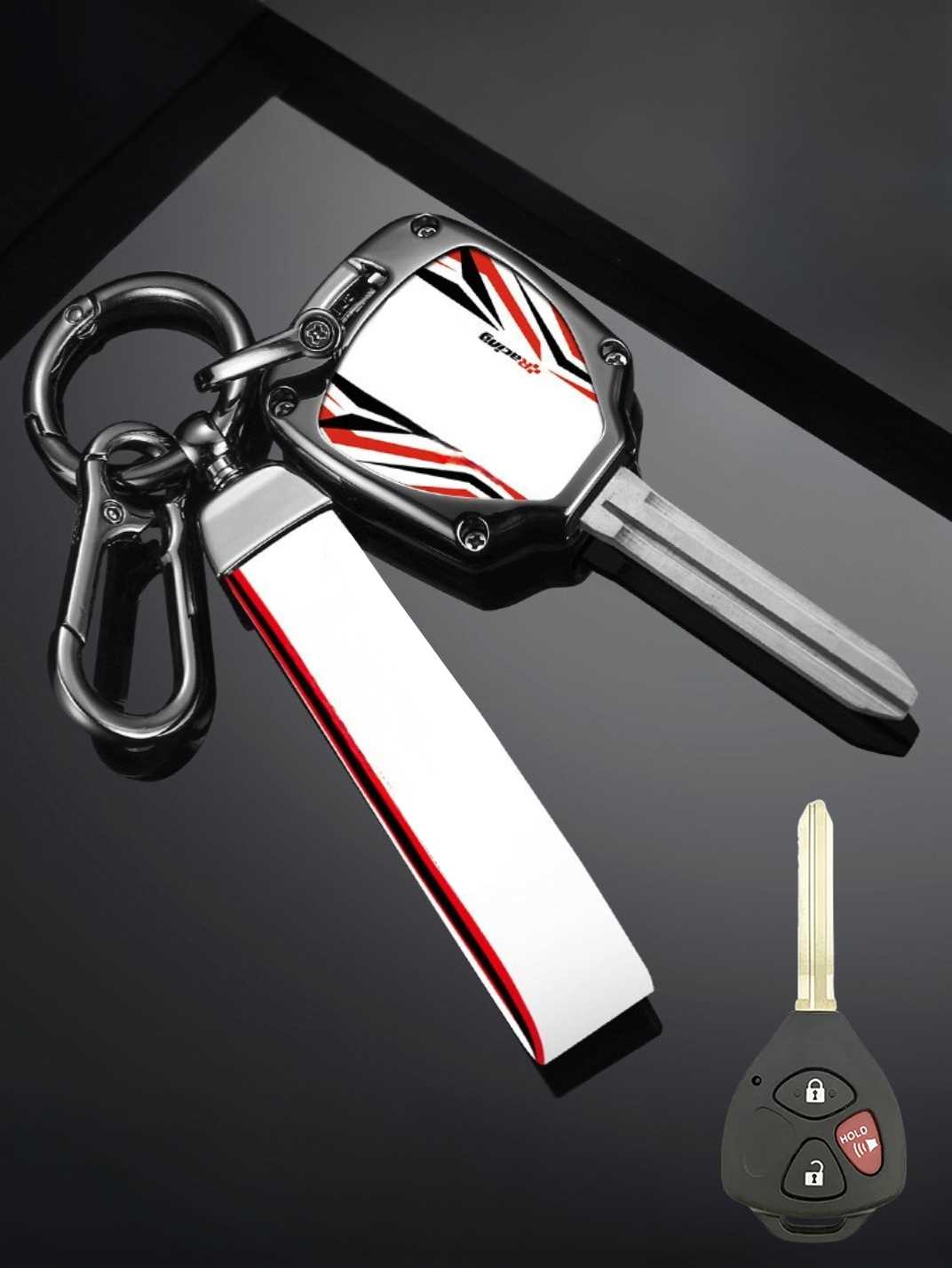 Visible Button Toyota Key Protector Shell