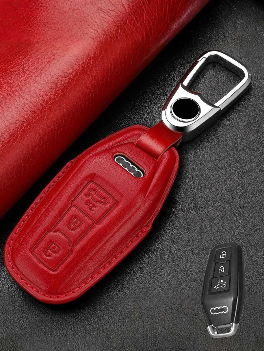 Premium Genuine Leather Audi Key Cover