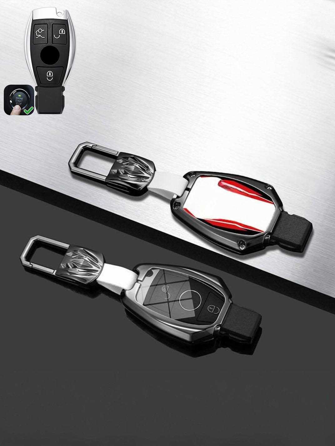 Visible Button Mercedes-Benz Key Protector Shell
