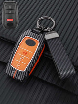Luxury Colored Alloy Toyota Key Fob Case