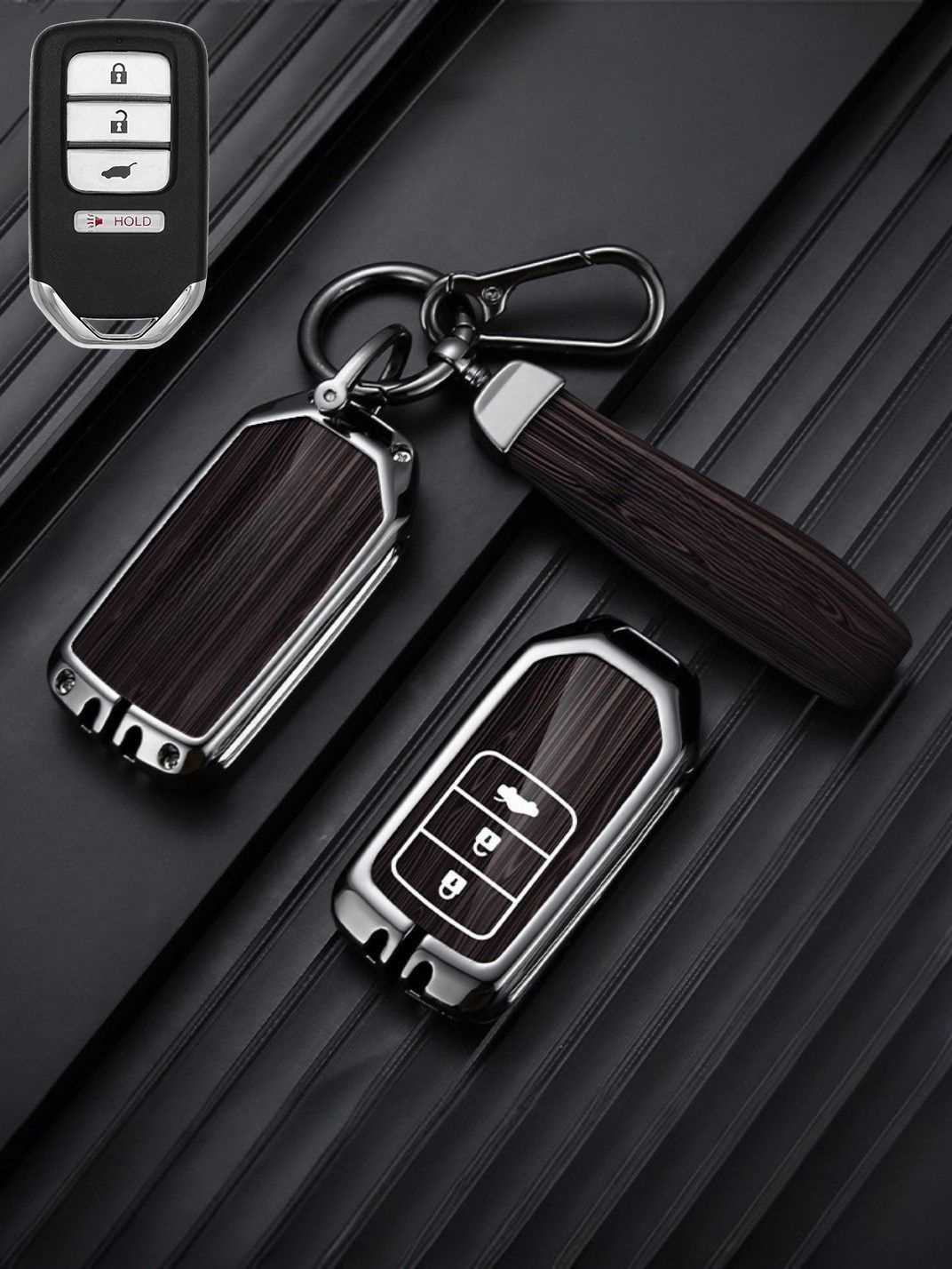 Heavy-Duty Zinc Alloy Honda Key Fob Cover