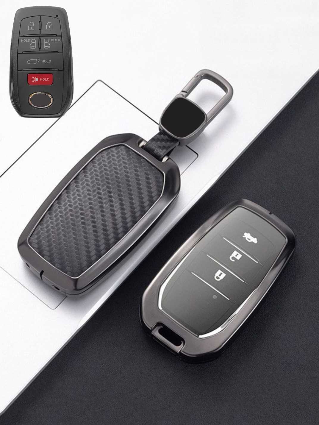 Visible Button Toyota Key Protector Shell