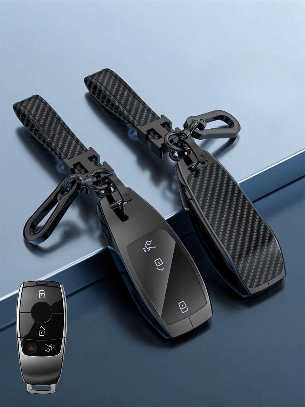 Visible Button Mercedes-Benz Key Protector Shell