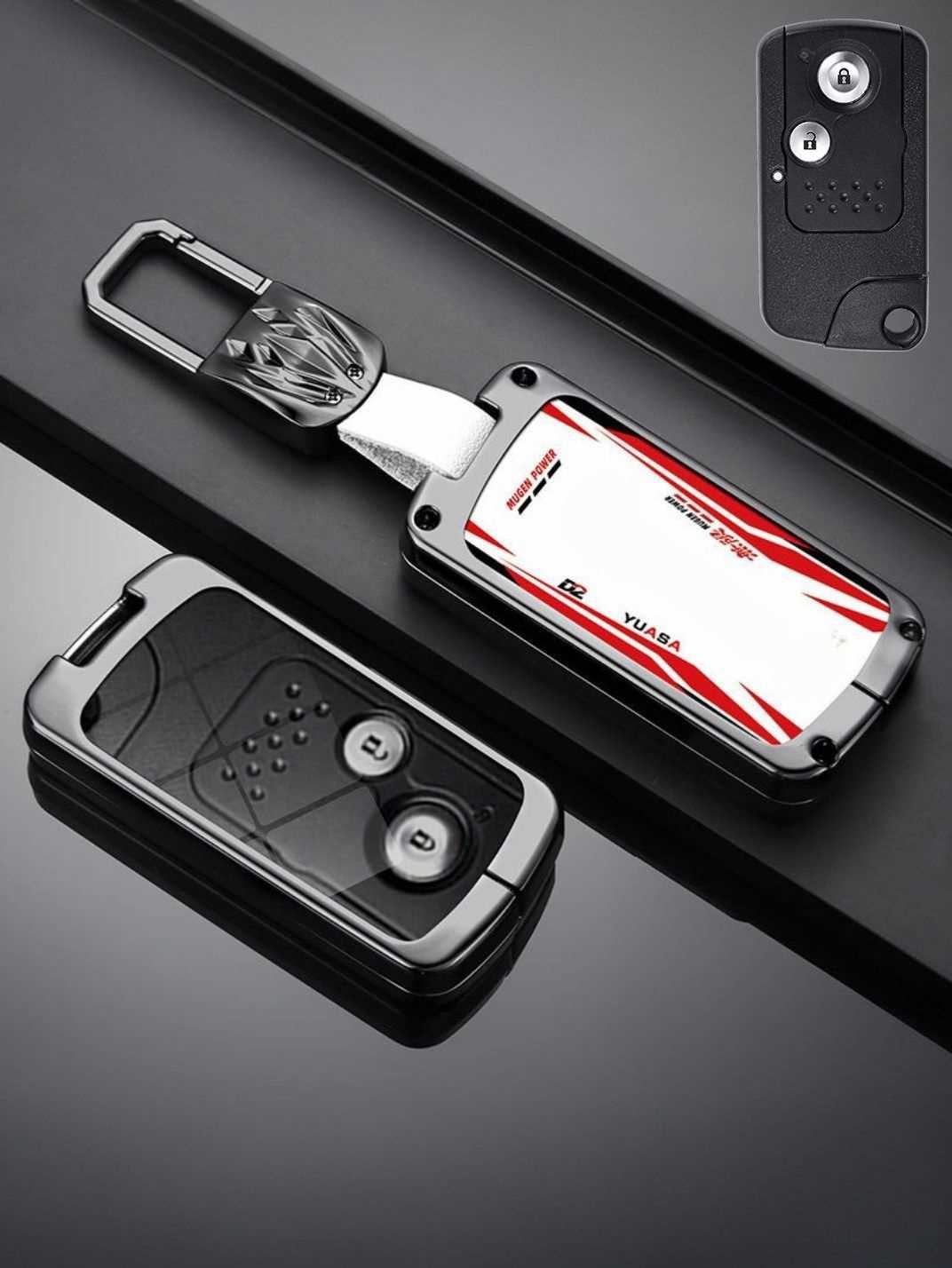 Visible Button Honda Key Protector Shell