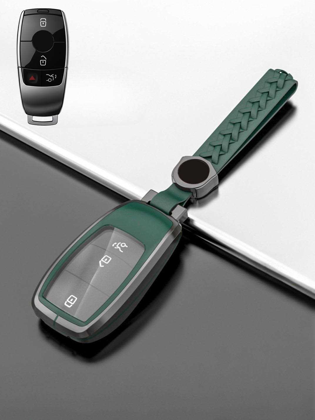 Visible Button Mercedes-Benz Key Protector Shell