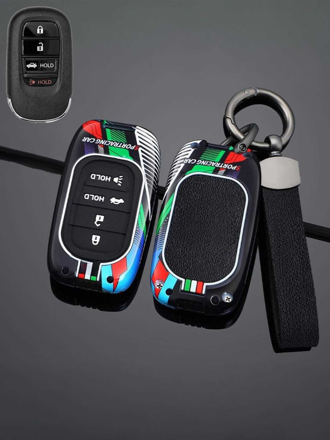 Premium Alloy Honda Key Fob Cover