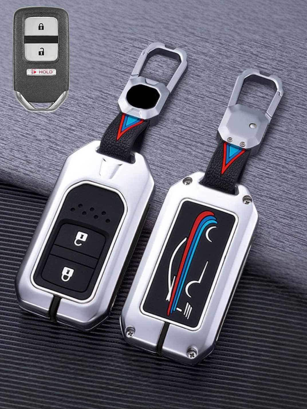 Luxury Colored Alloy Honda Key Fob Case