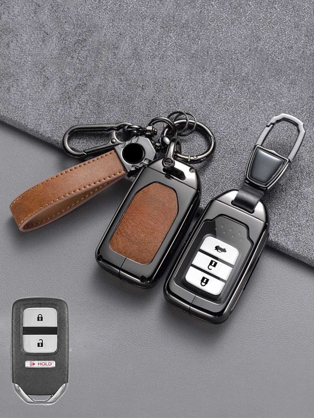 Premium Visible-Button Honda Key Shell