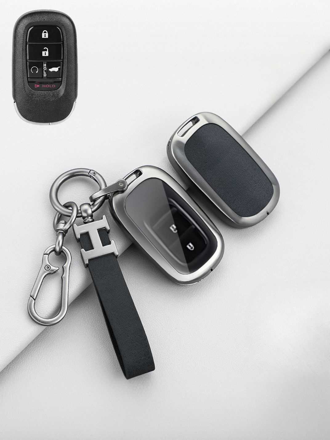 Premium Visible-Button Honda Key Shell