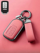 Premium Genuine Leather Honda Key Cover