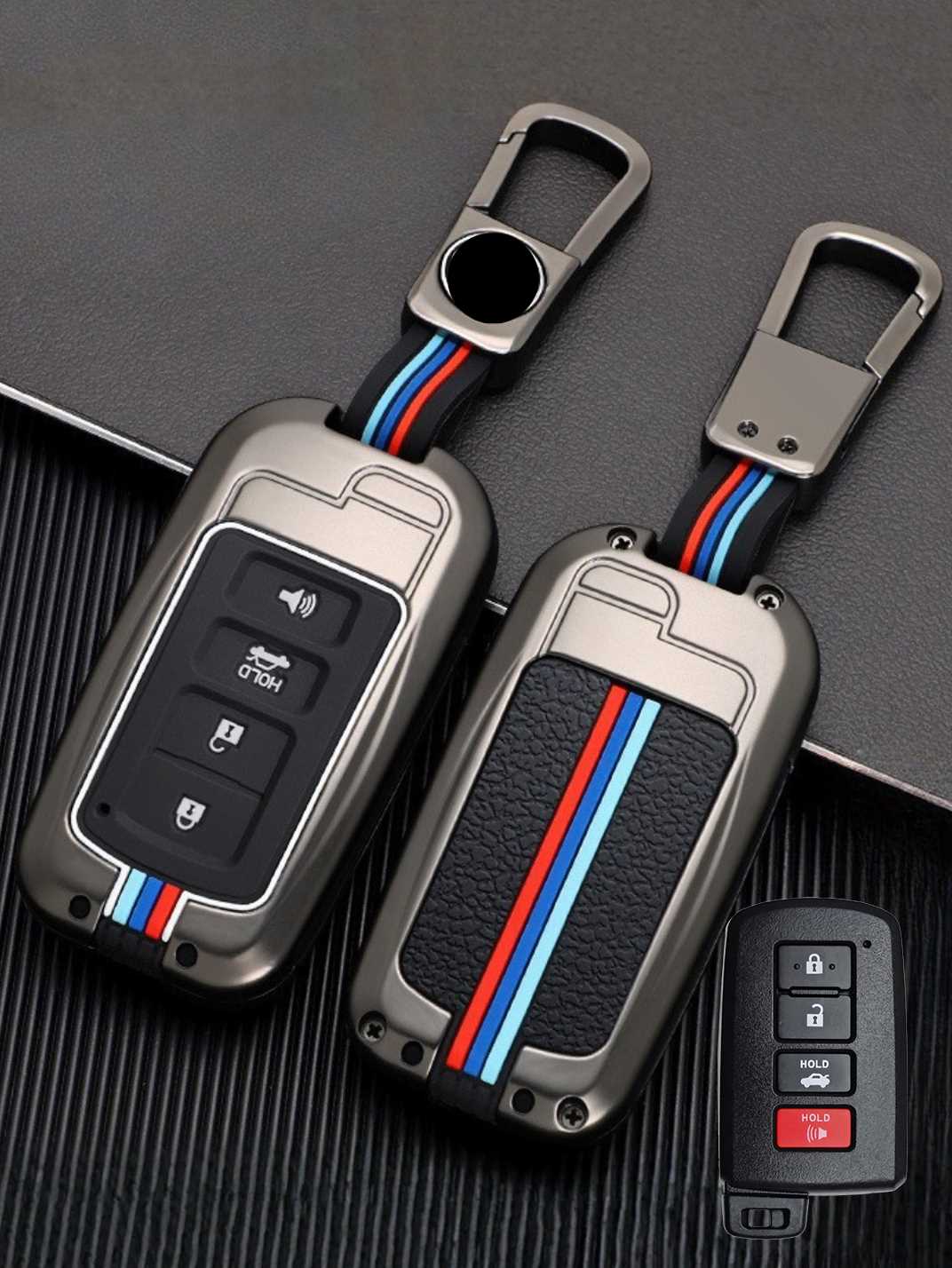 Premium Alloy Toyota Key Fob Cover
