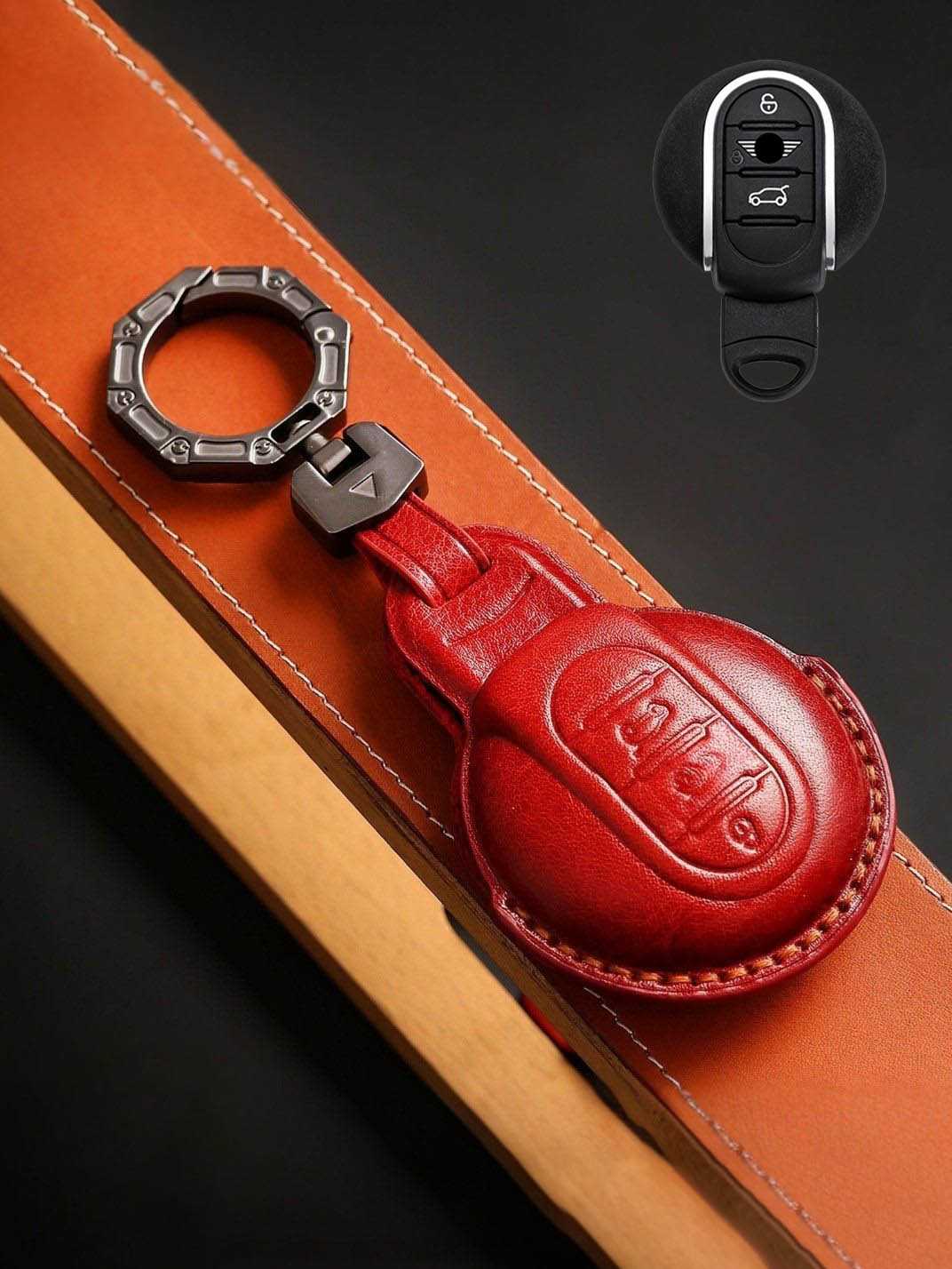 Premium Genuine Leather MINI Key Cover