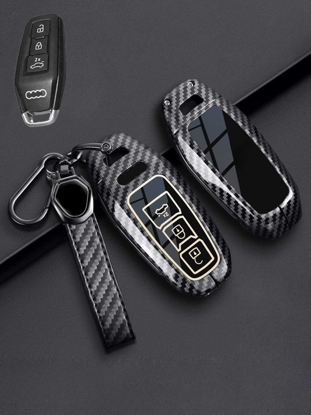 Premium Alloy Audi Key Fob Cover