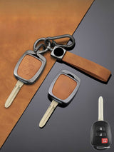 Premium Genuine Leather Toyota Key Cover