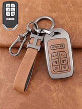 Premium Genuine Leather Honda Key Cover