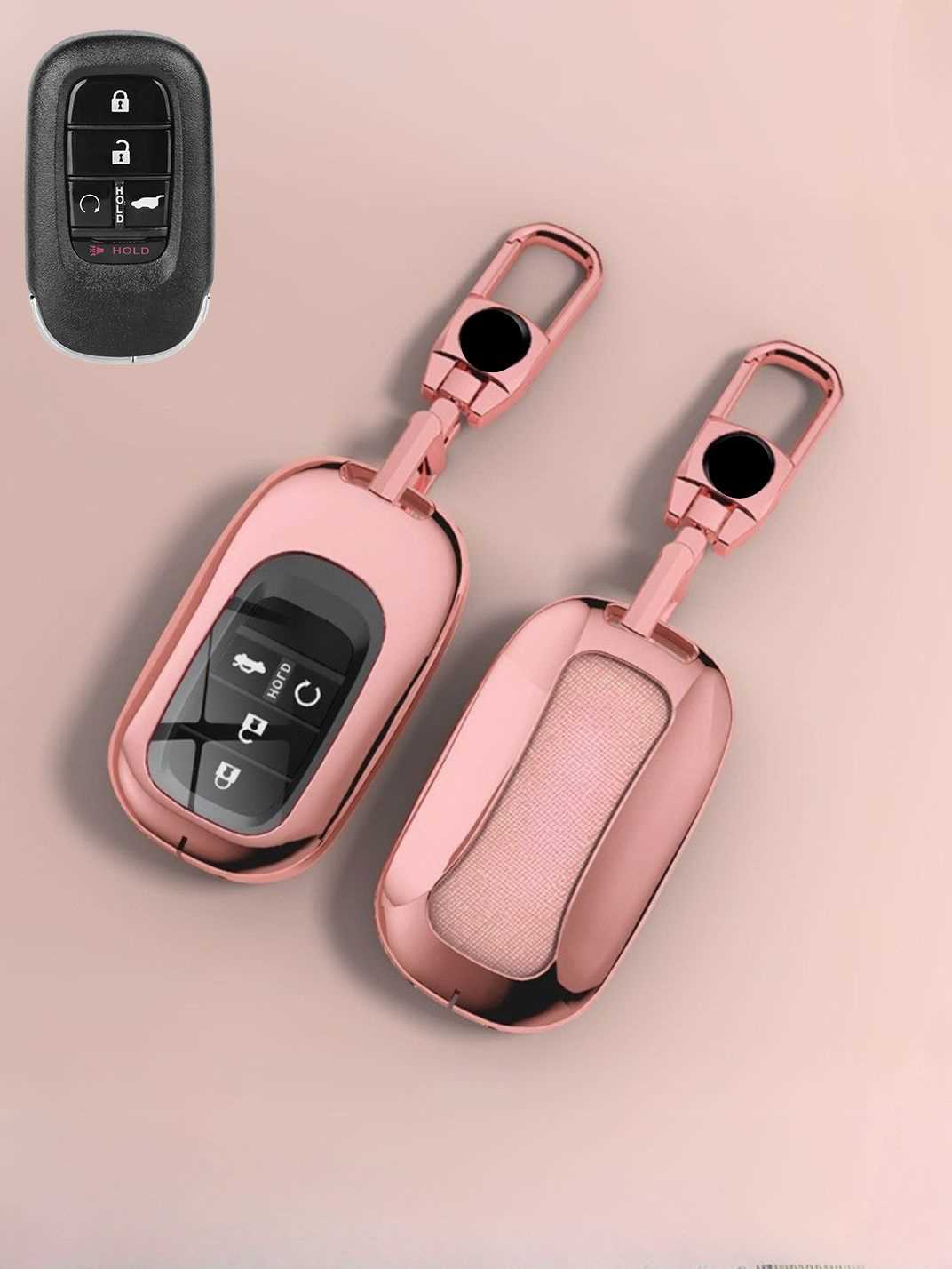 Premium Visible-Button Honda Key Shell