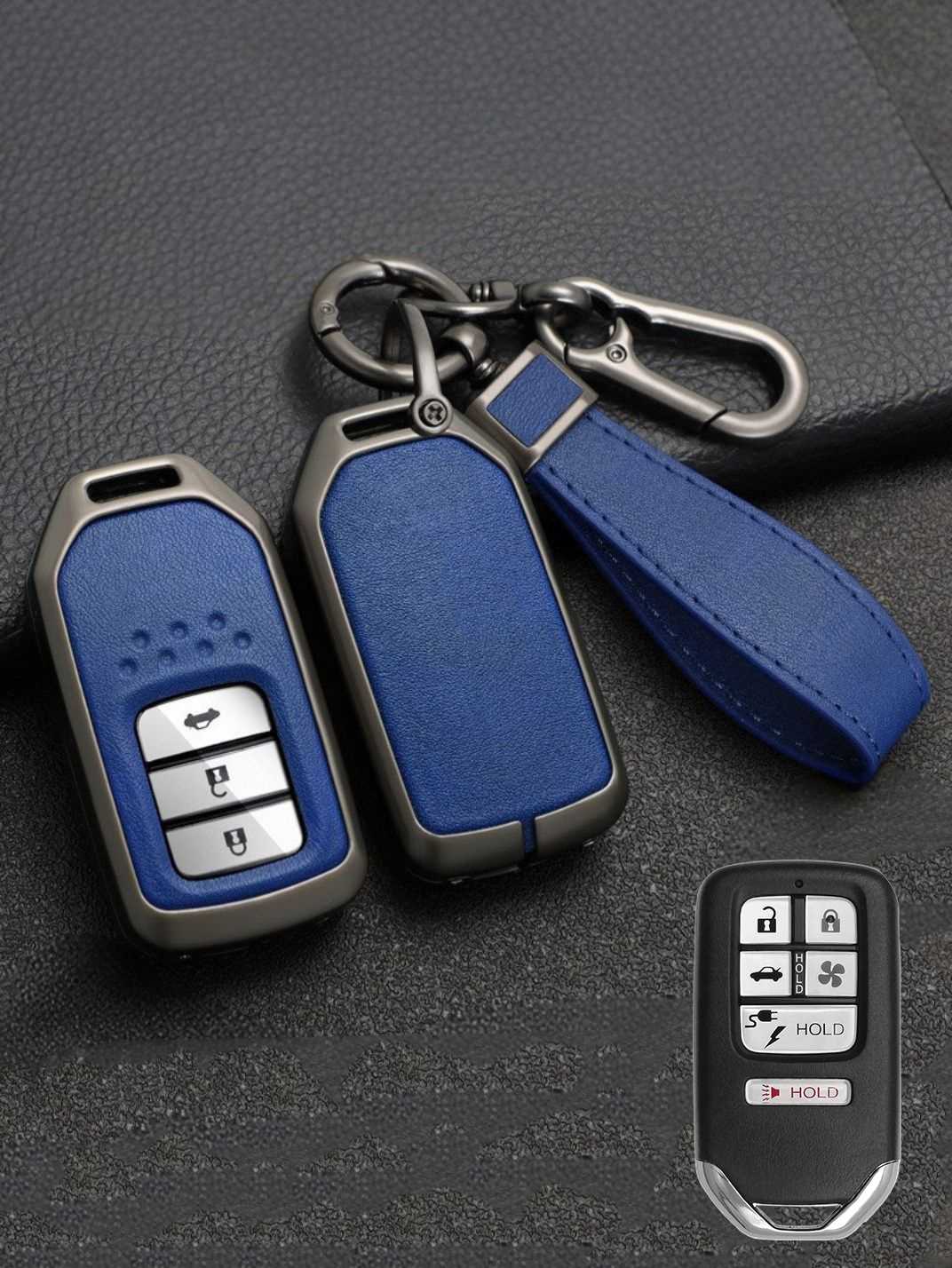 Premium Visible-Button Honda Key Shell