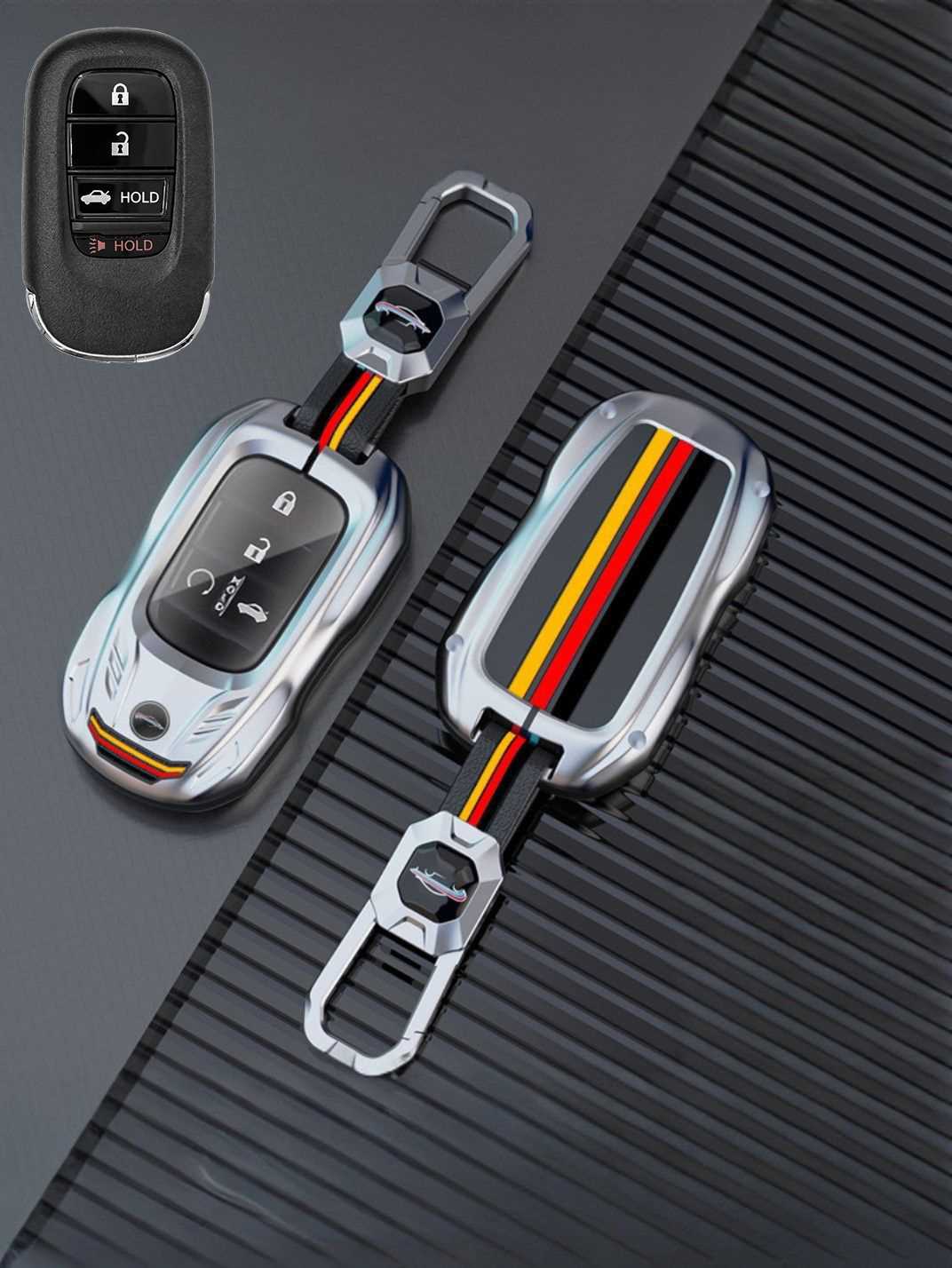 Visible Button Honda Key Protector Shell