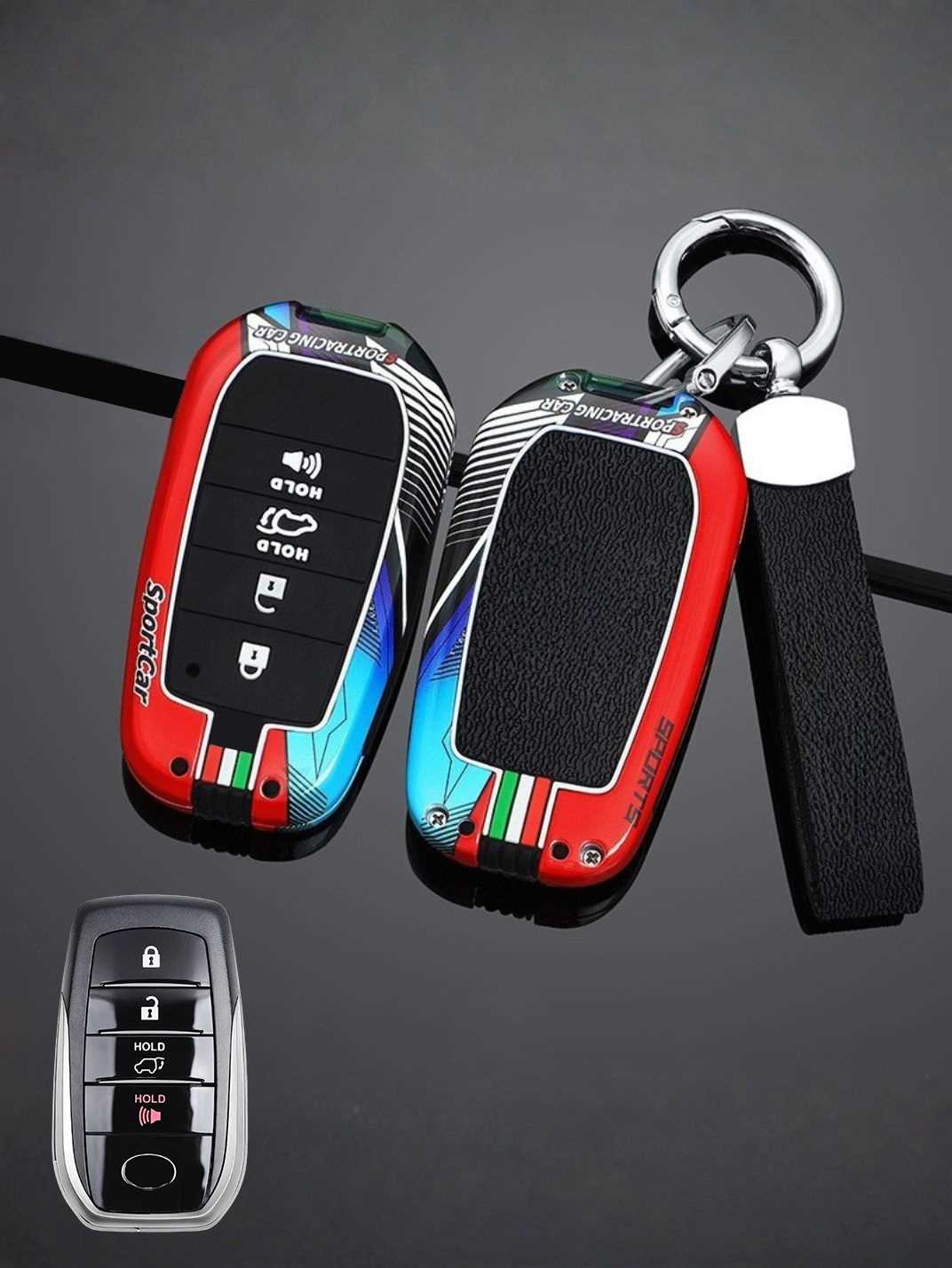 Premium Alloy Toyota Key Fob Cover
