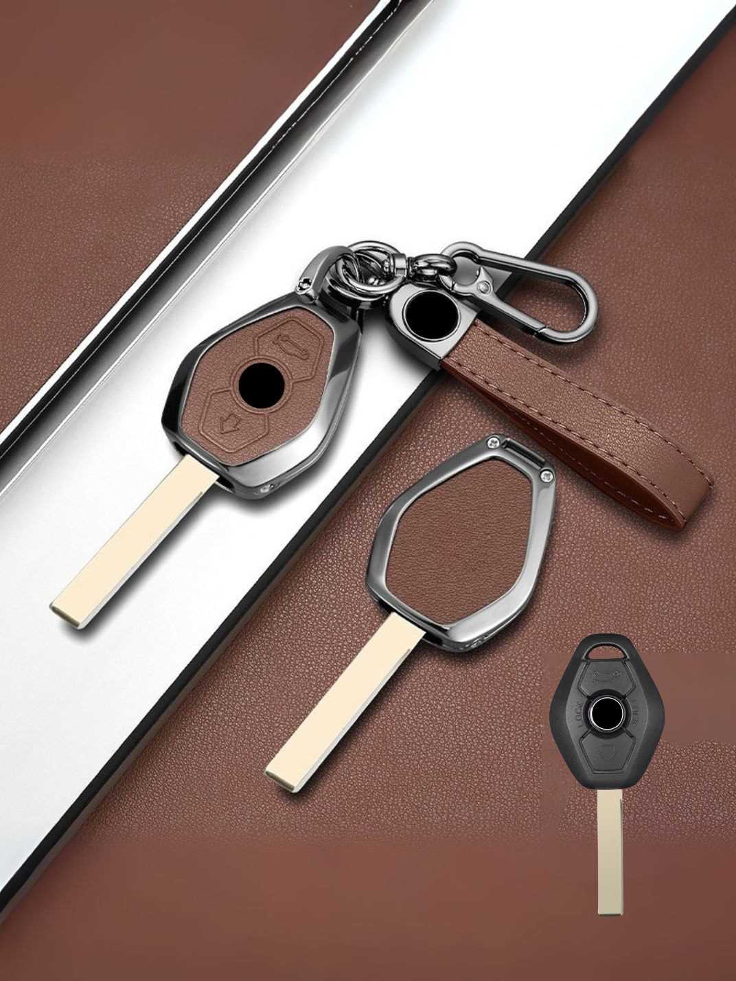 Premium Genuine Leather BMW Key Cover