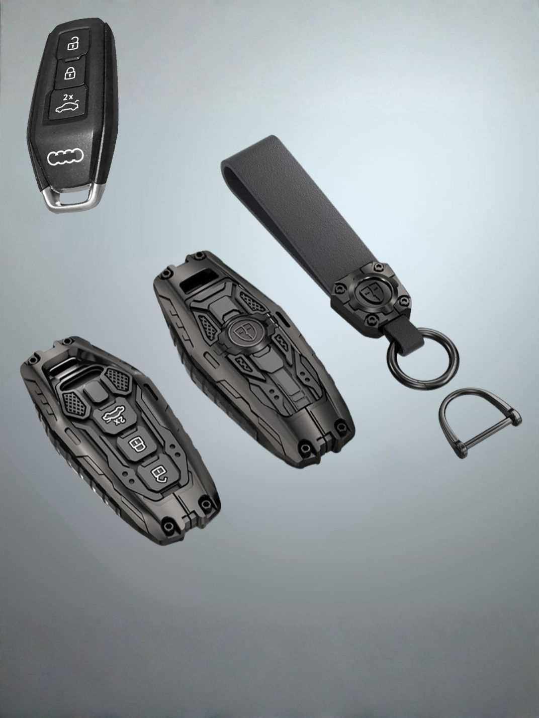 Premium Alloy Audi Key Fob Cover