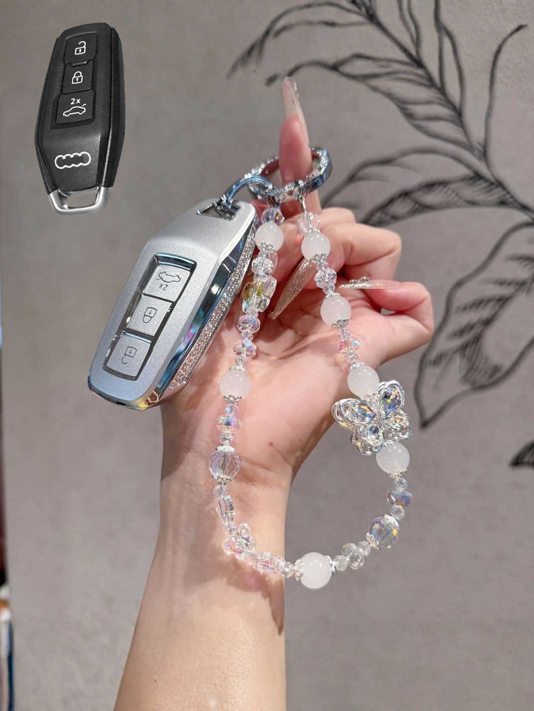 Premium TPU Key Cover for Audi Key Fob