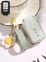 Premium Genuine Leather Honda Key Cover