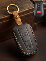 Premium Genuine Leather Toyota Key Cover