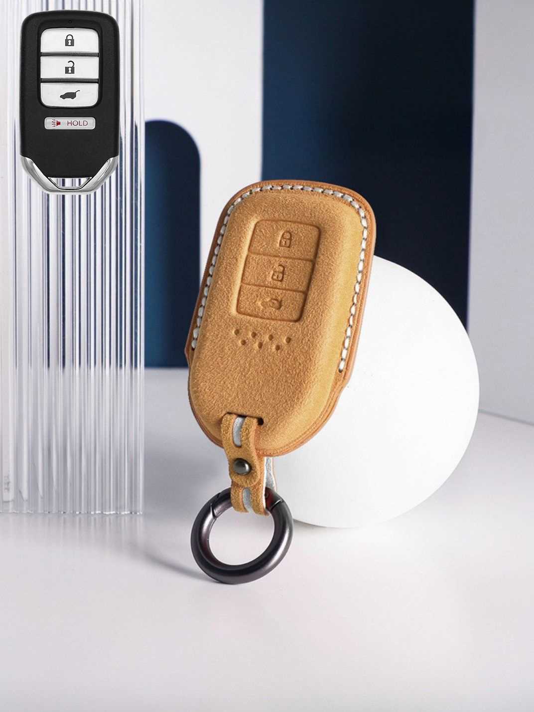 Genuine Alcantara Honda Key Fob Cover