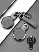 MINI Key Genuine Leather & Metal Frame