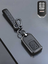 Honda Key Genuine Leather & Metal Frame