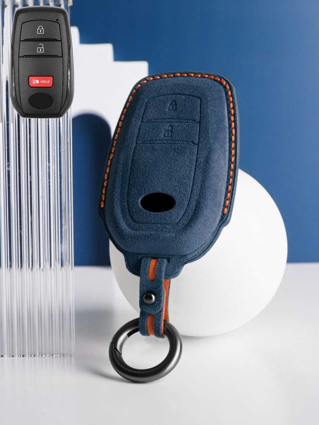 Genuine Alcantara Toyota Key Fob Cover