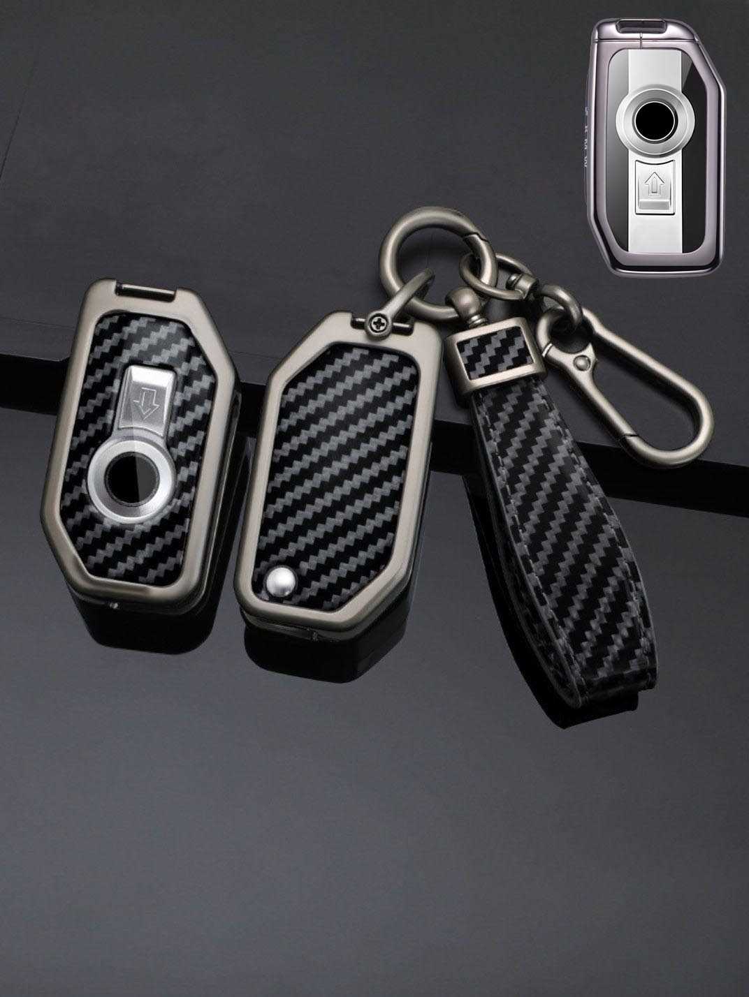 Heavy-Duty Zinc Alloy BMW Motorcycle Key Fob Cover