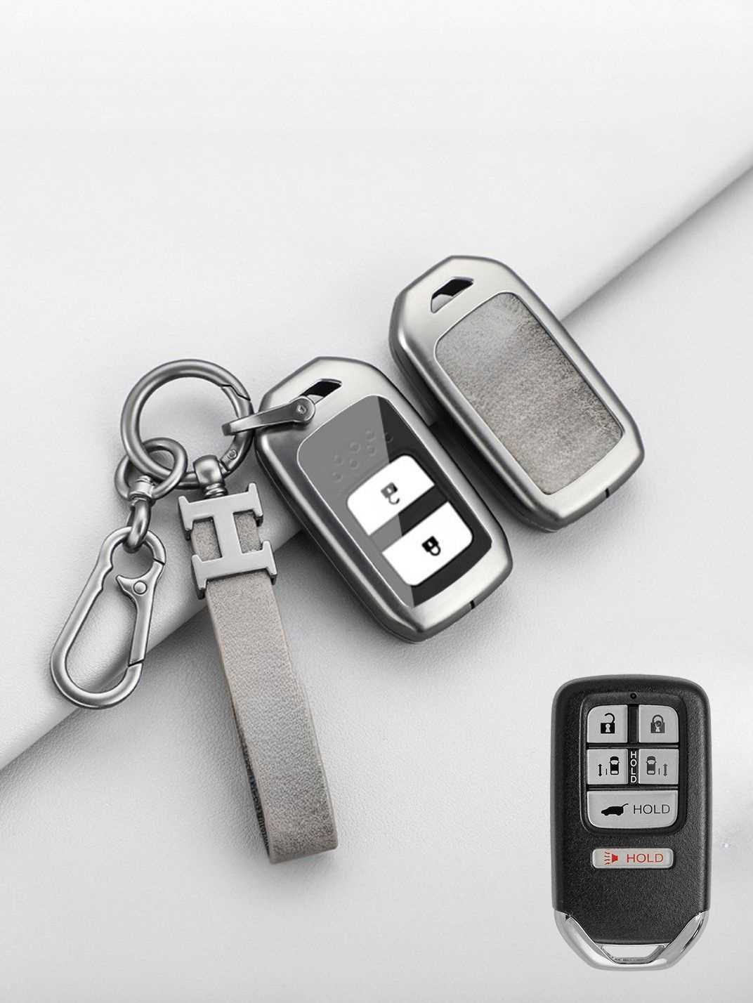 Premium Visible-Button Honda Key Shell