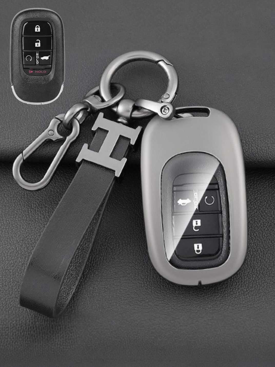 Premium Visible-Button Honda Key Shell