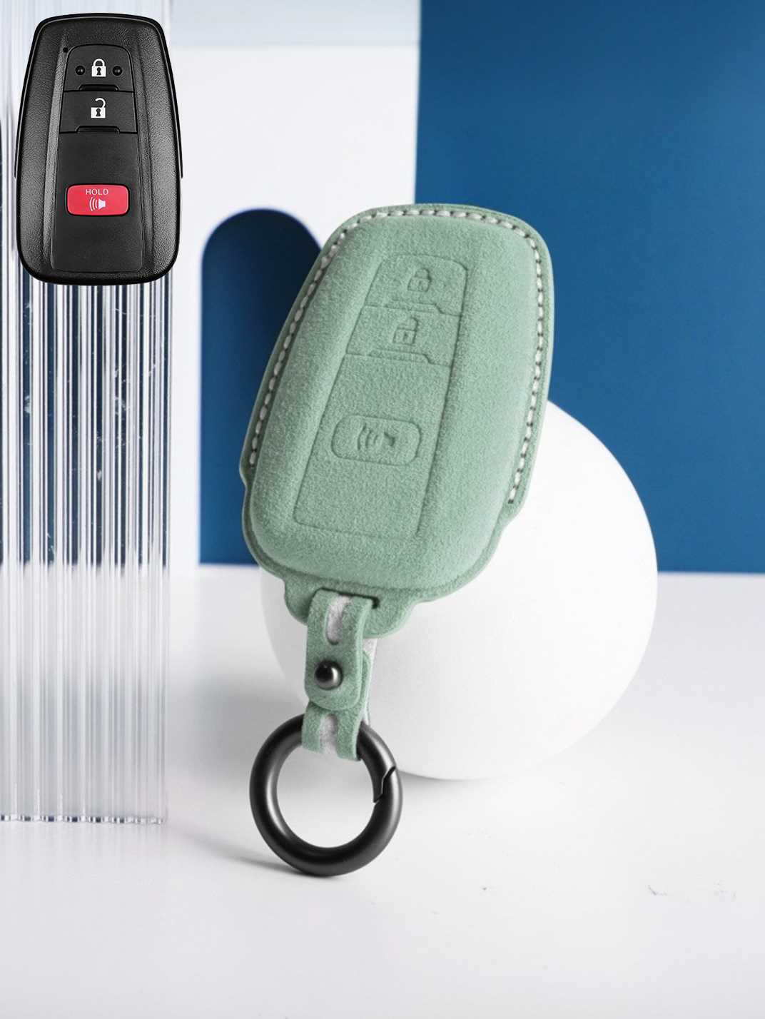 Genuine Alcantara Toyota Key Fob Cover
