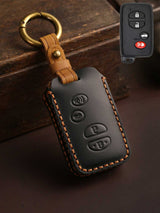 Premium Genuine Leather Toyota Key Cover