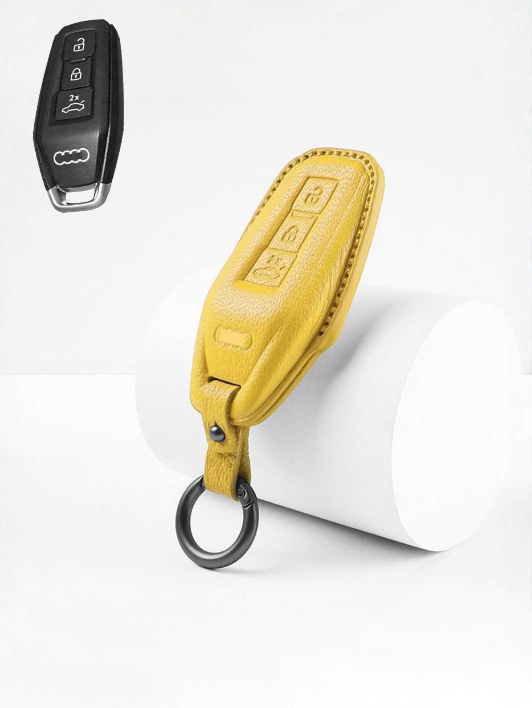 Premium Genuine Leather Audi Key Cover