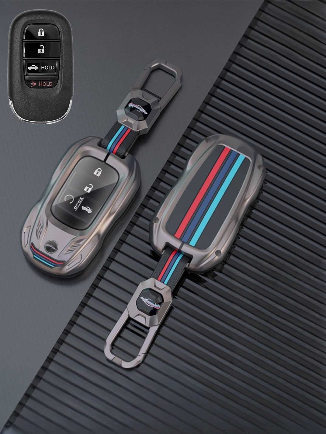 Visible Button Honda Key Protector Shell