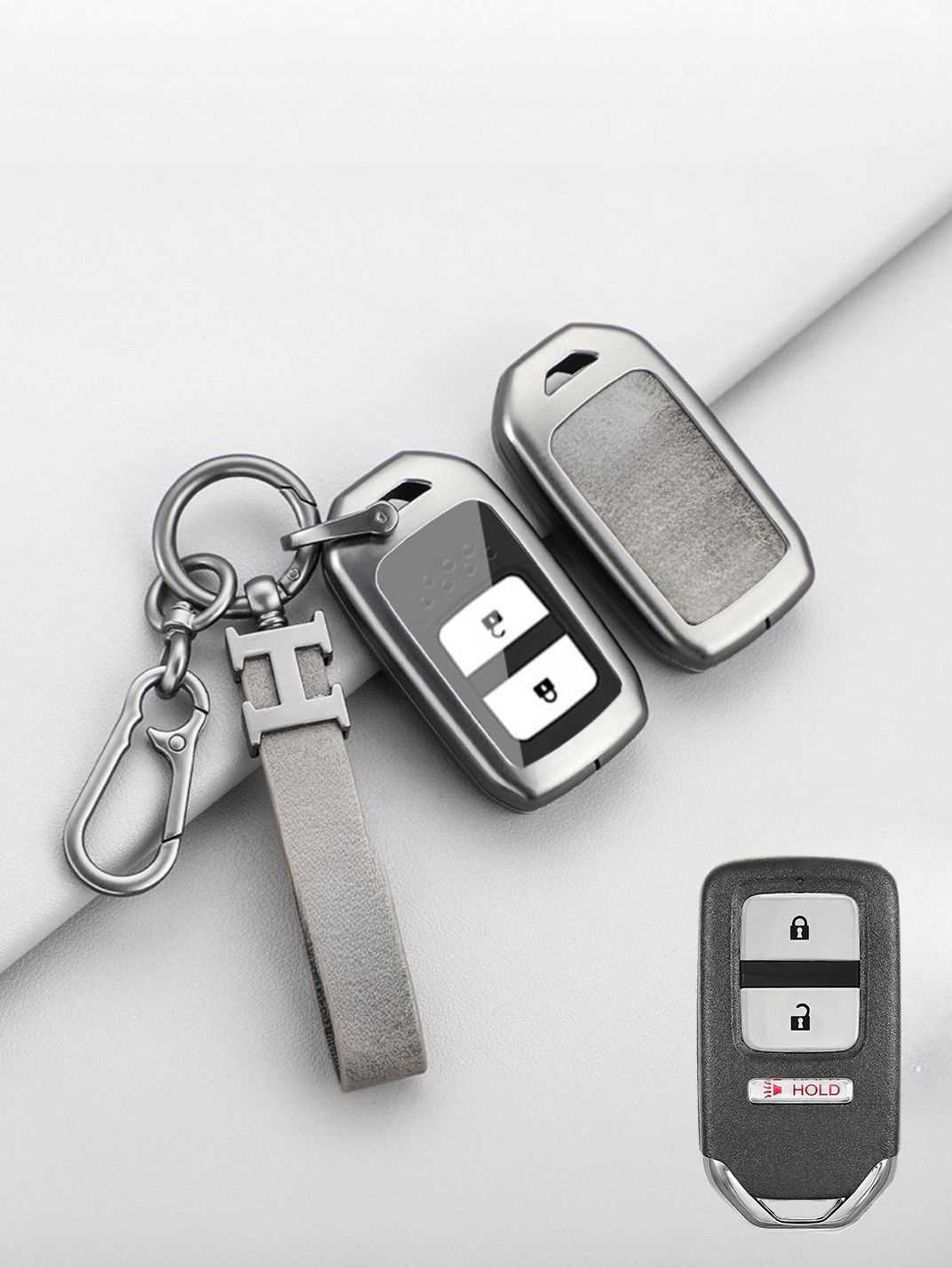 Premium Visible-Button Honda Key Shell