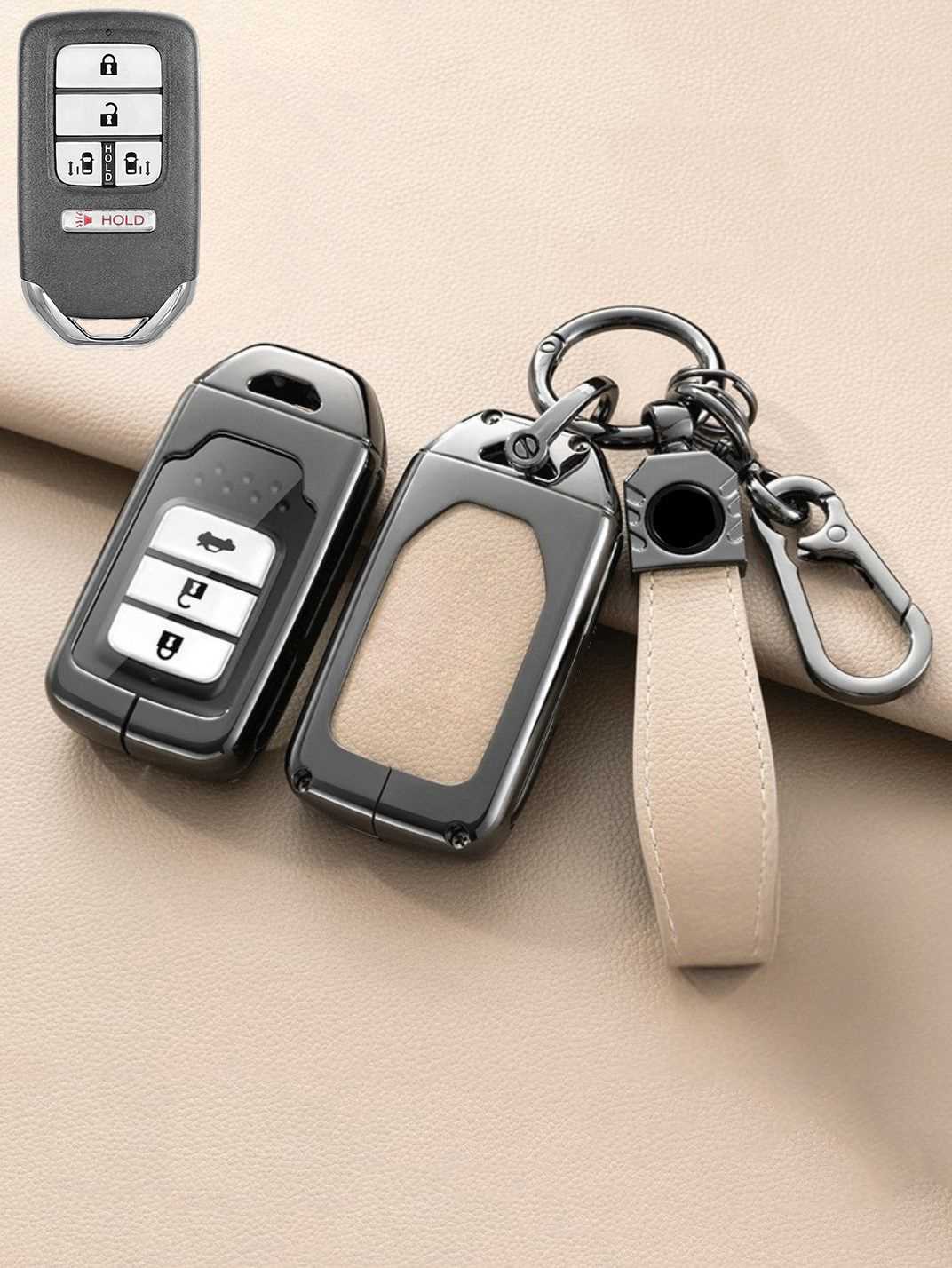 Premium Visible-Button Honda Key Shell
