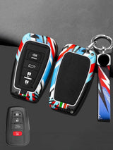 Luxury Colored Alloy Toyota Key Fob Case