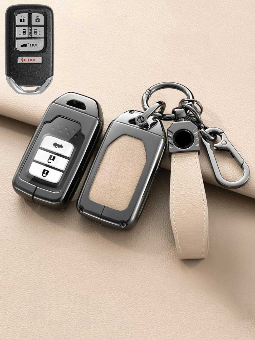 Premium Visible-Button Honda Key Shell