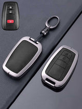 Toyota Key Genuine Leather & Metal Frame